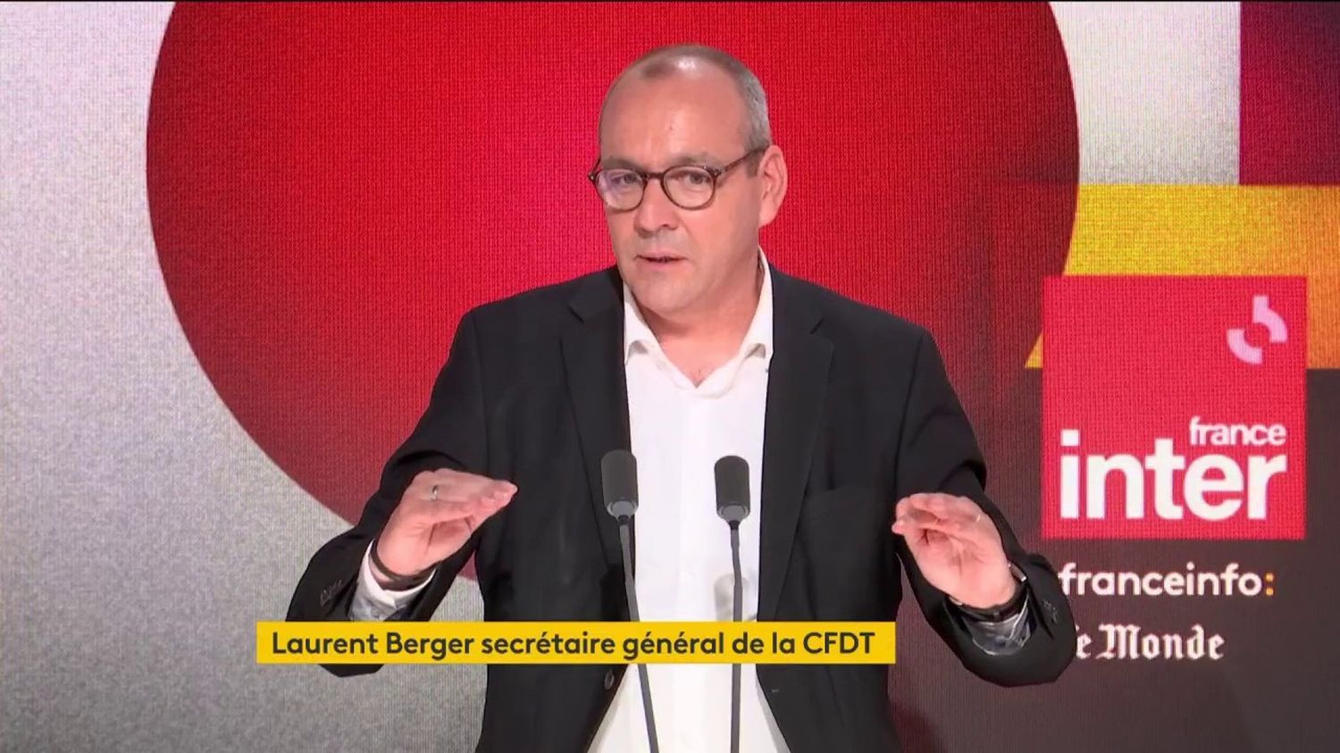 CFDT : "Je ne veux pas du tout pantoufler", confie Laurent Berger à trois jours de la fin de son mandat de secrétaire général