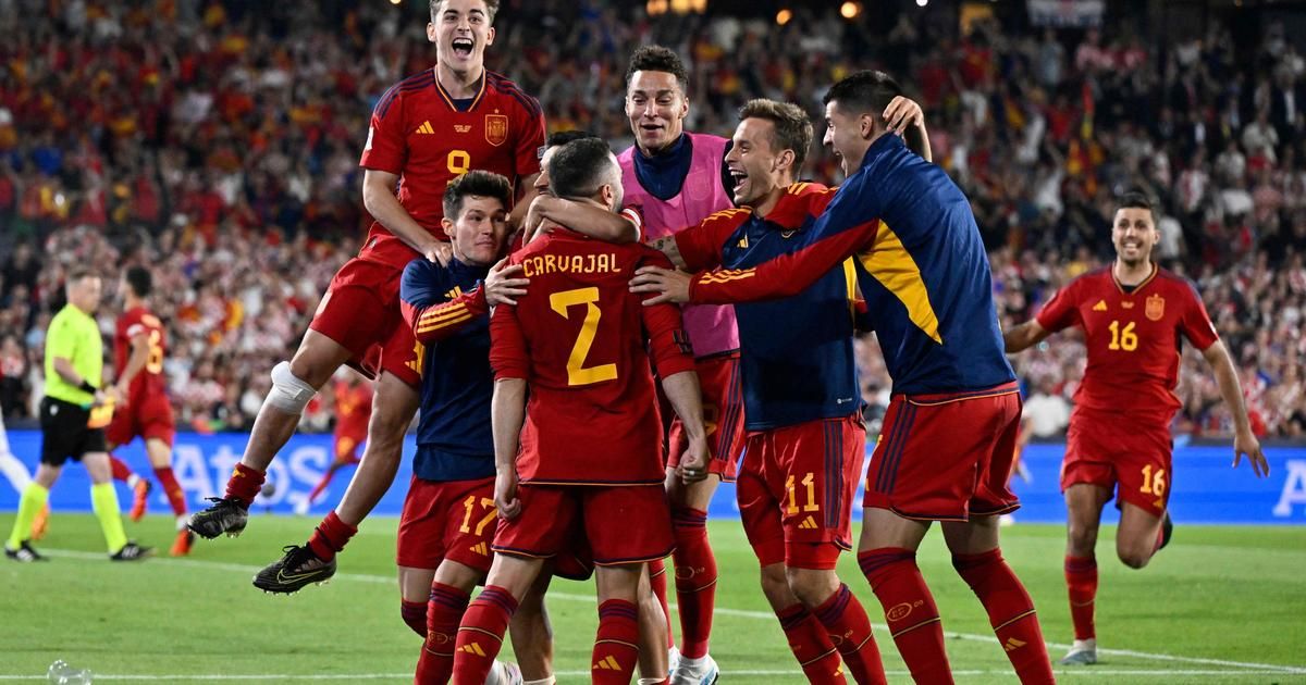 Finale de Ligue des Nations : au bout du suspens, l'Espagne écarte la Croatie et soulève un nouveau trophée