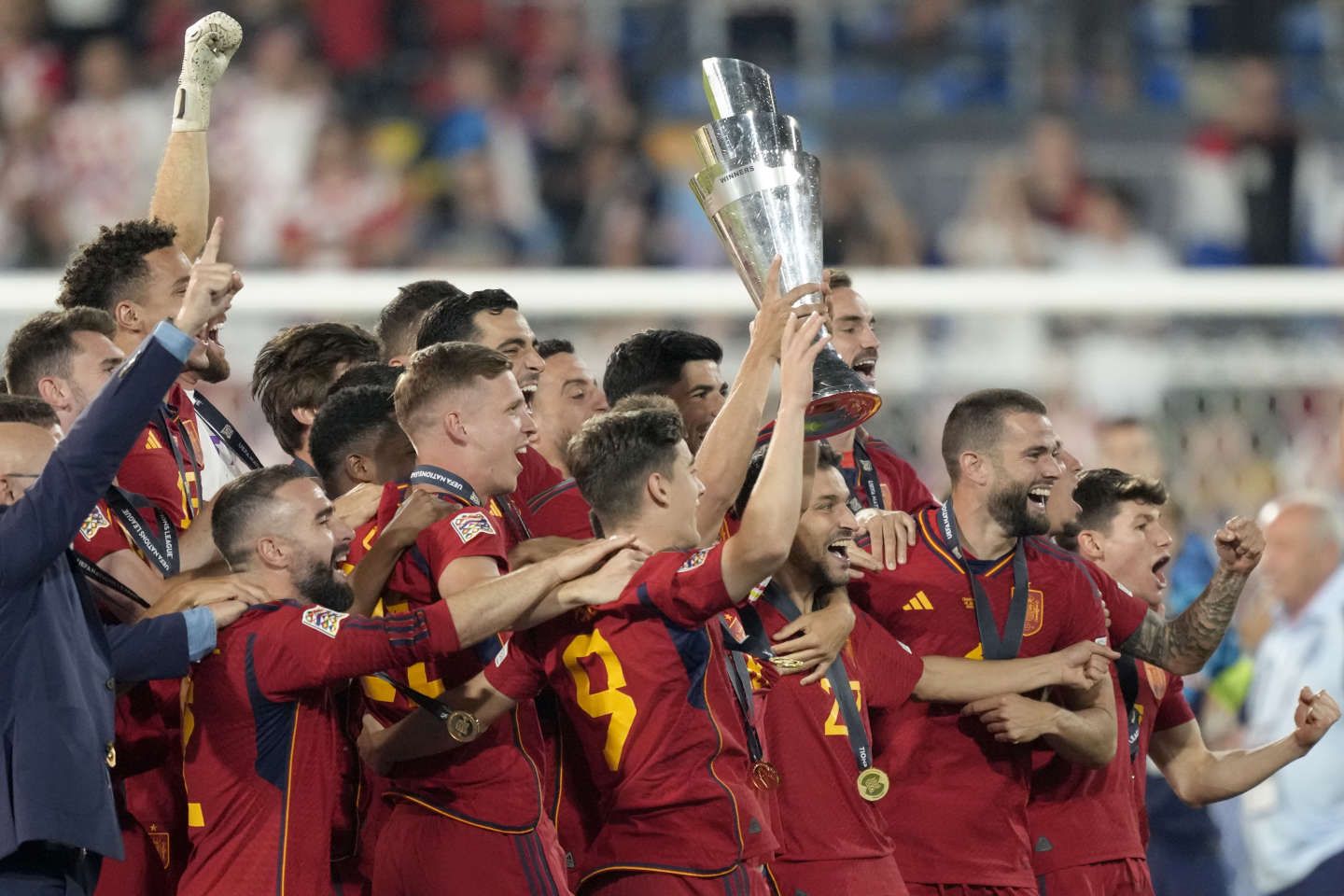 Ligue des nations de football : l’Espagne s’impose face à la Croatie en finale