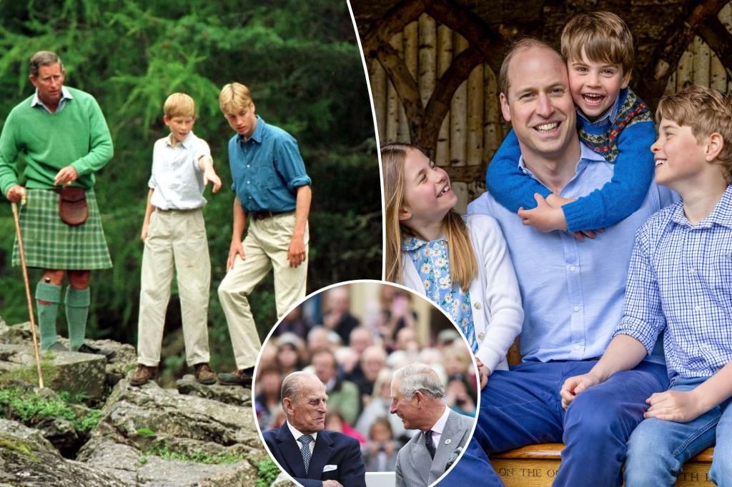 Royals share array of family photos for Father's Day