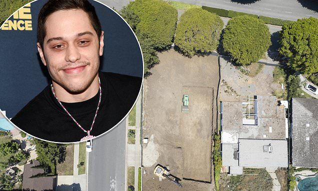 Beverly Hills home that Pete Davidson hit with his car torn down