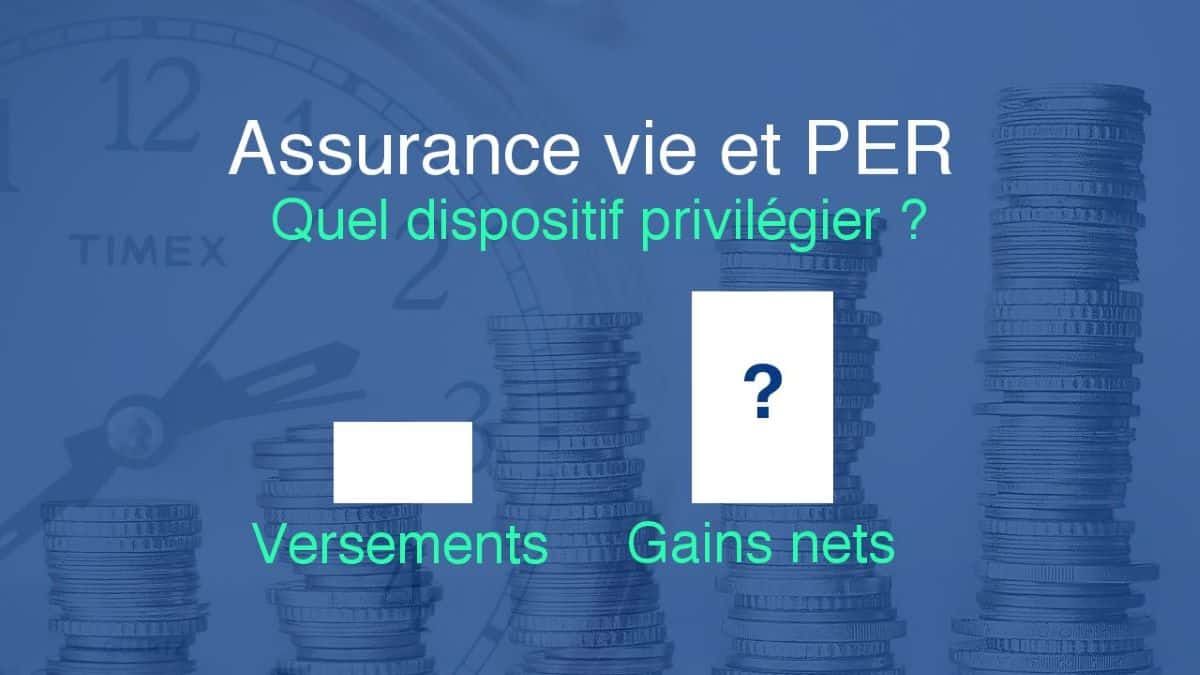 Assurance-vie ou PER ? Le placement le plus avantageux pour préparer votre retraite