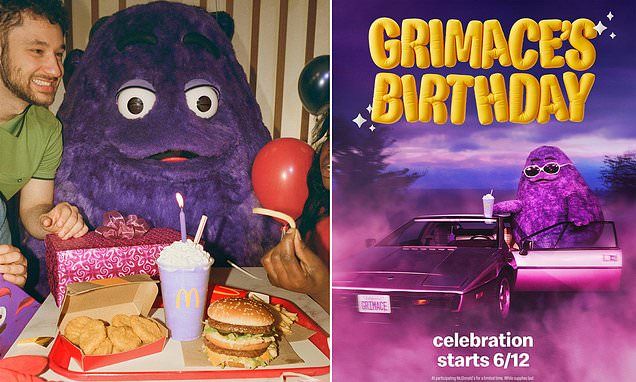 McDonald's mascot Grimace becomes LGBTQ+ icon