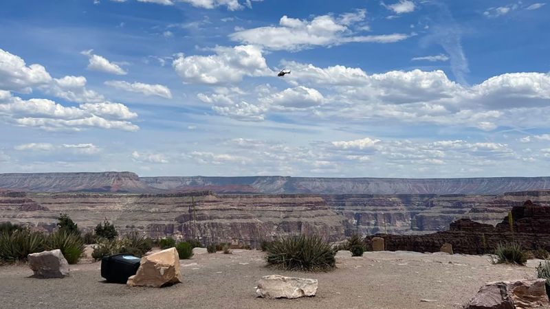 A 33-year-old man fell 4,000 feet to his death from the Grand Canyon Skywalk in Arizona, authorities say