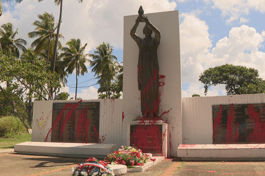 Six monuments aux morts souillés de peinture en ce jour de commémoration de l'appel du 18 juin