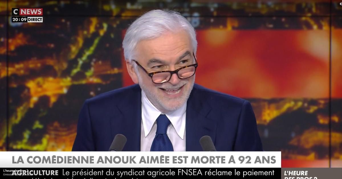 "J'irai attendre Anne Gauthier sur un quai de gare" : l’émouvant édito de Pascal Praud en hommage à Anouk Aimée