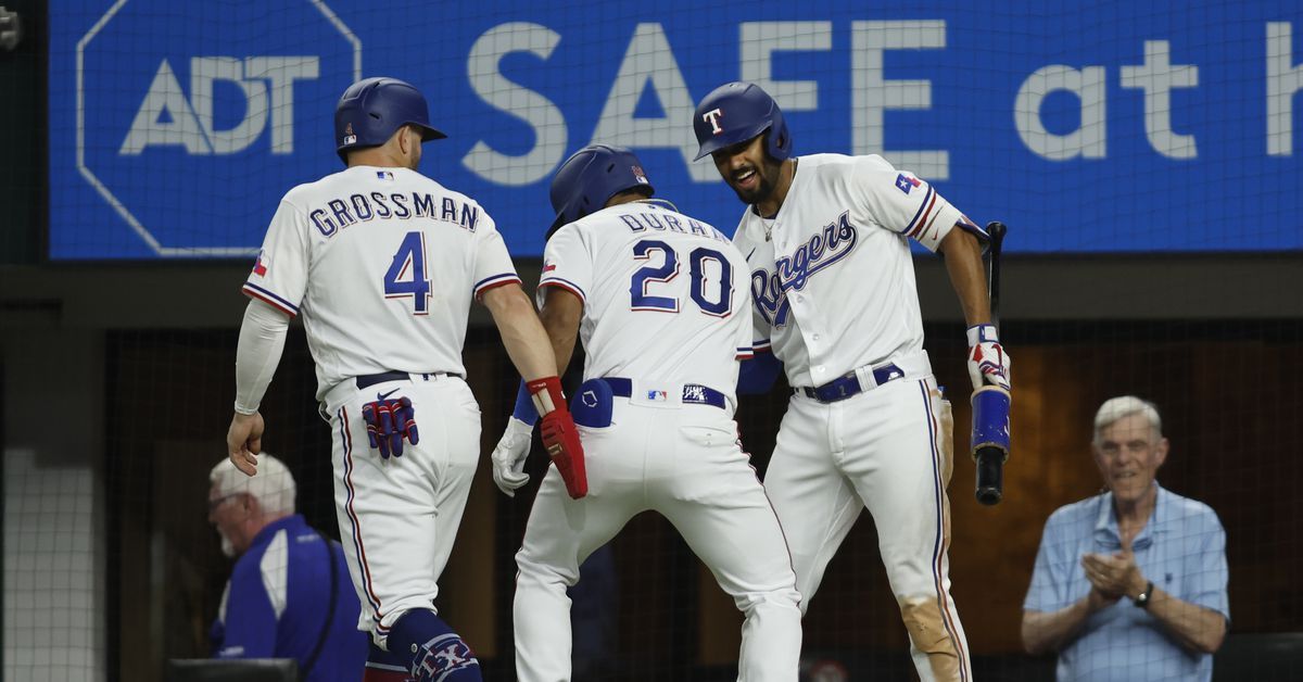 56-39 - Rangers walk it off against Rays in 3-2 thriller