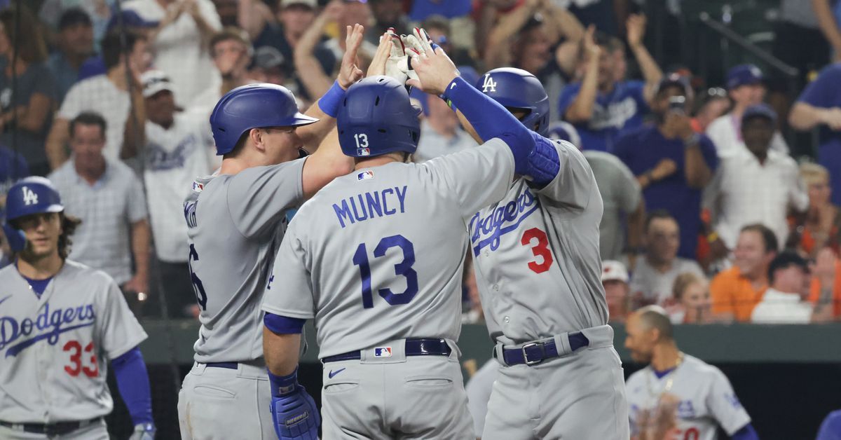 Dodgers final score: Chris Taylor grand slam beats Orioles 6-4