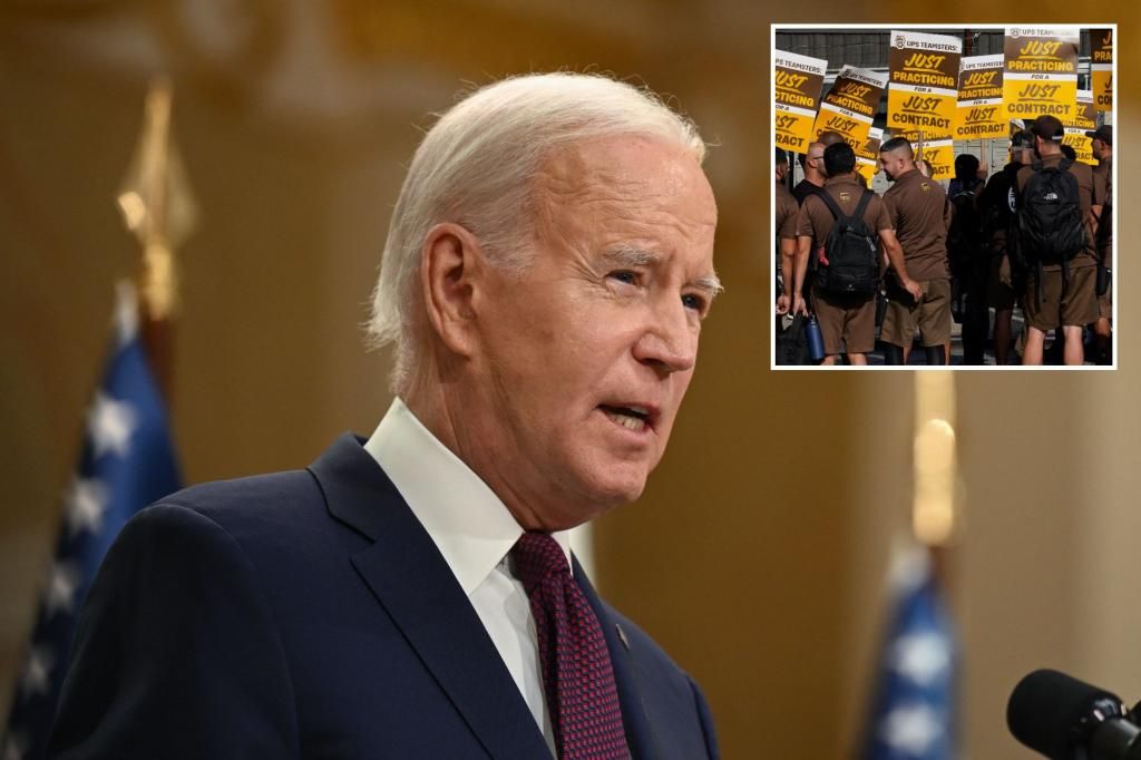 Teamsters leader tells Biden to butt out of labor talks with UPS as strike looms