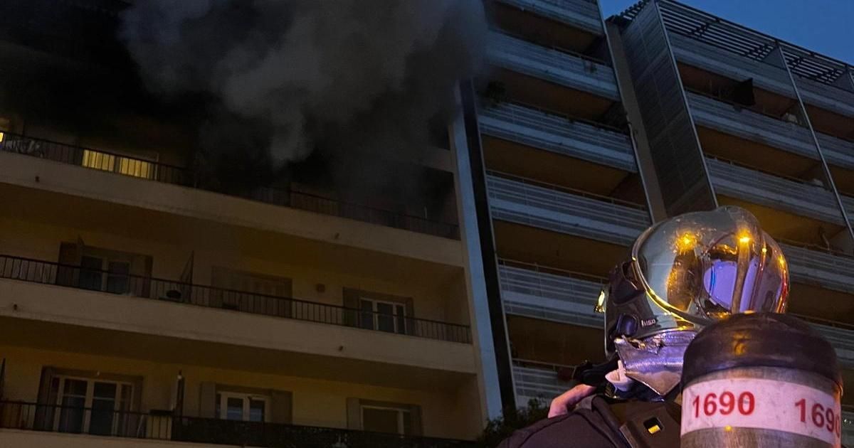 Nice : un violent incendie se déclare dans un appartement, faisant un mort et plusieurs blessés