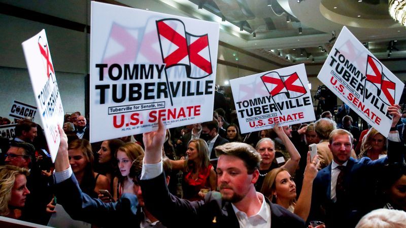 Tommy Tuberville's gamble pits abortion and the military at odds in ruby red Alabama