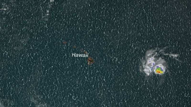 Tropical Storm Calvin threatens to bring heavy rainfall and dangerous coastal surf to the Hawaiian islands