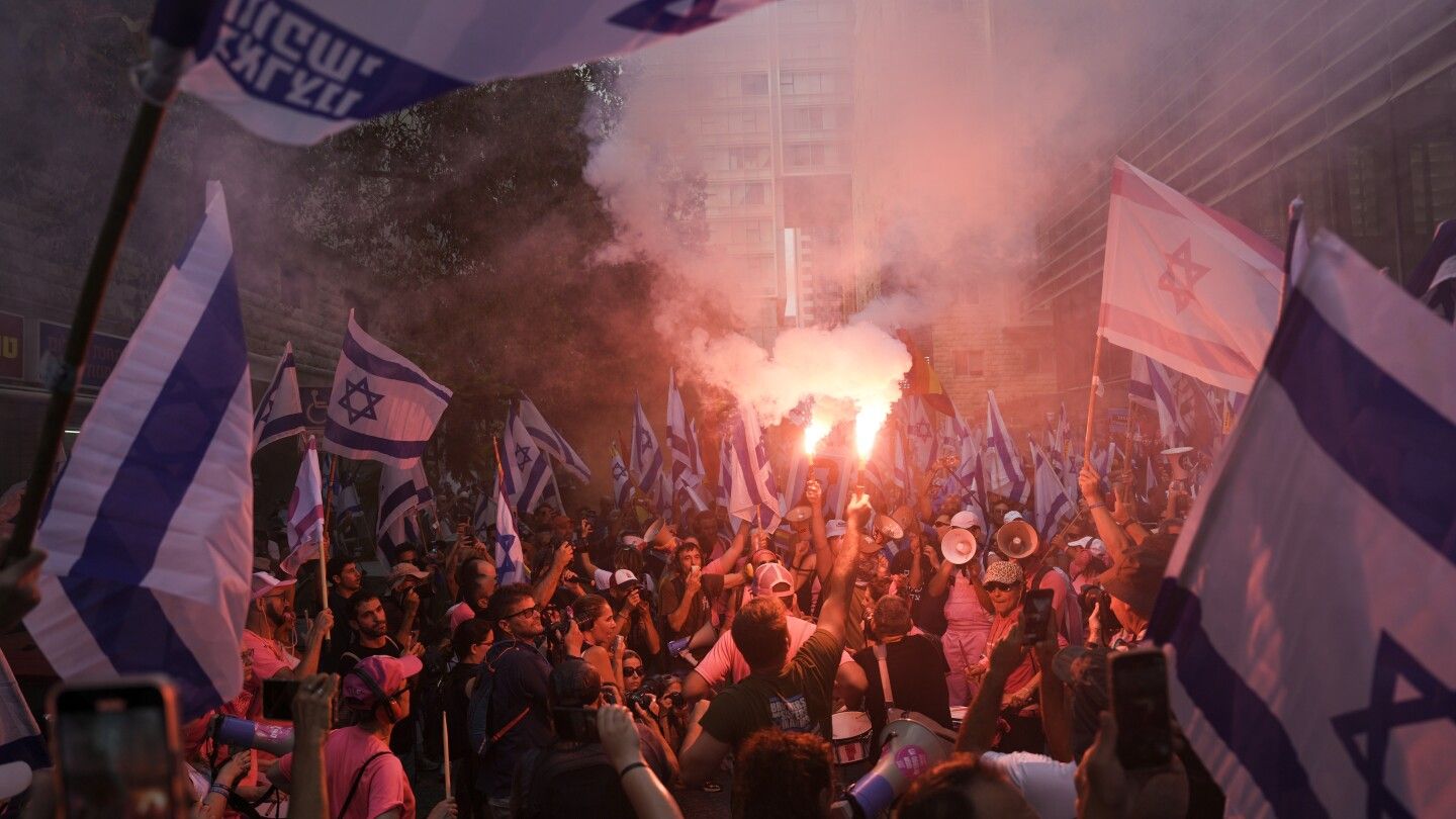 Israeli protesters block highways in 'day of disruption' against Netanyahu's judicial overhaul plan