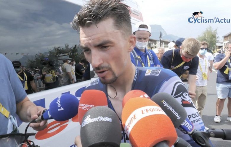 Alaphilippe : «J'espère encore faire vibrer sur ce Tour»