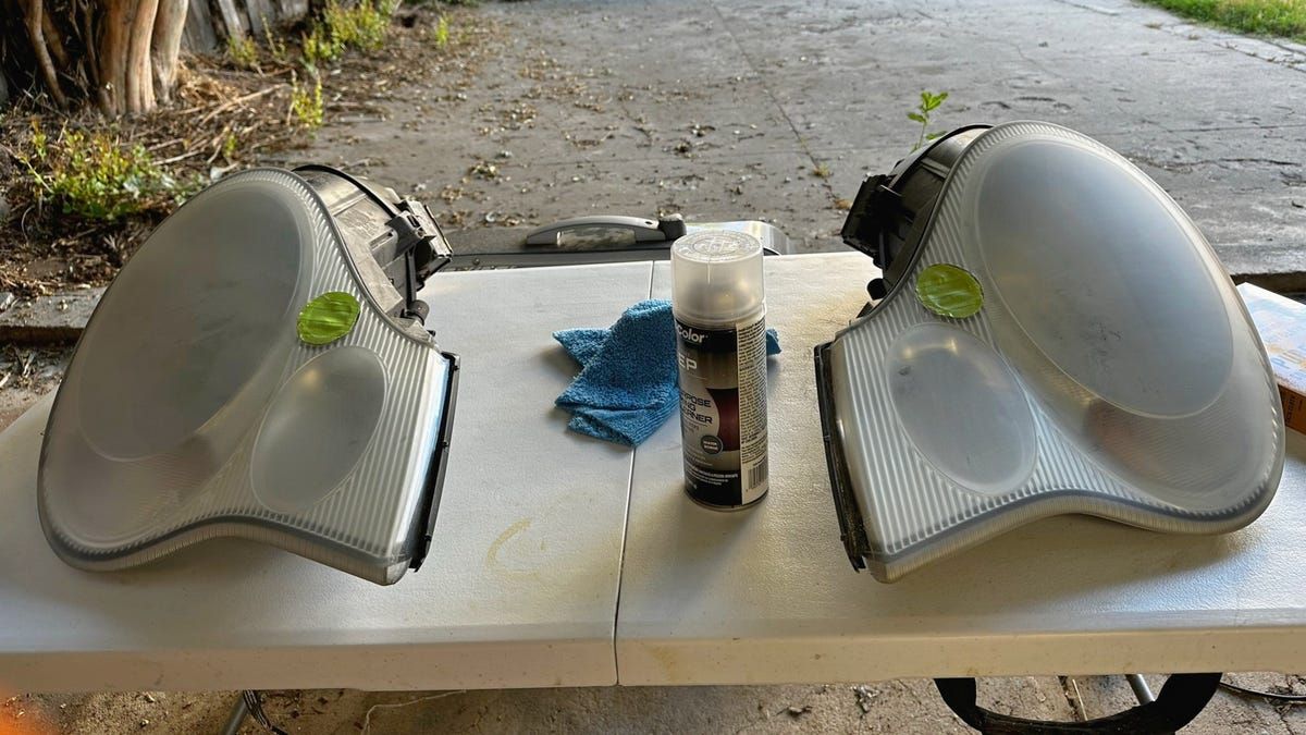 Project 996: Refinishing My Crappy, Yellowed Hazy Headlights