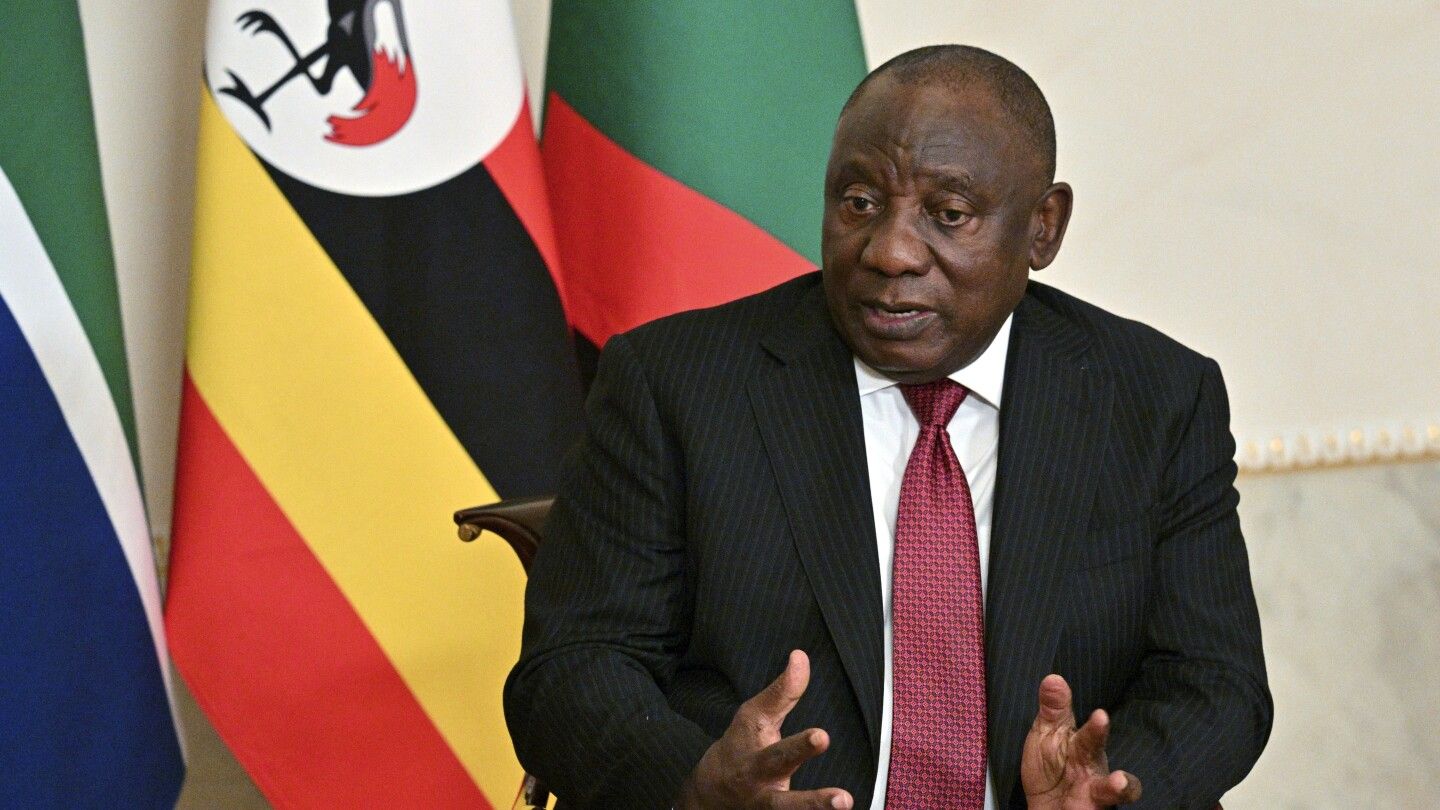 South African leader says that arresting Putin if he comes to Johannesburg next month would be 'war'