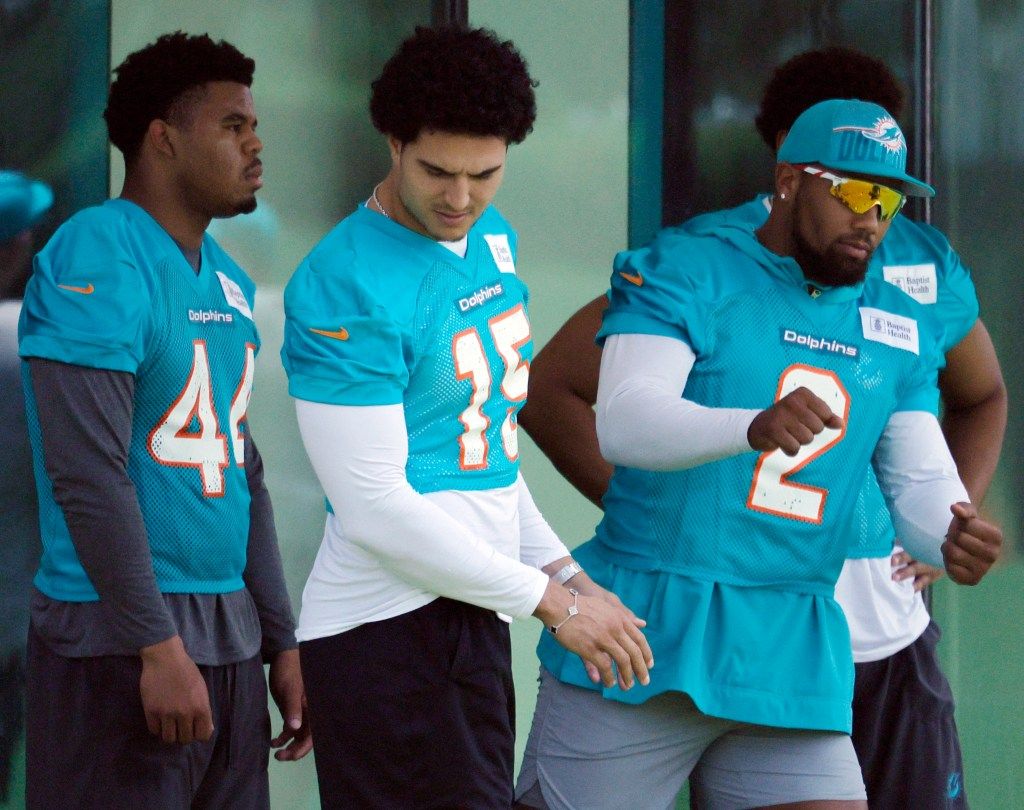 Dolphins place five players on injured lists, including defensive standouts