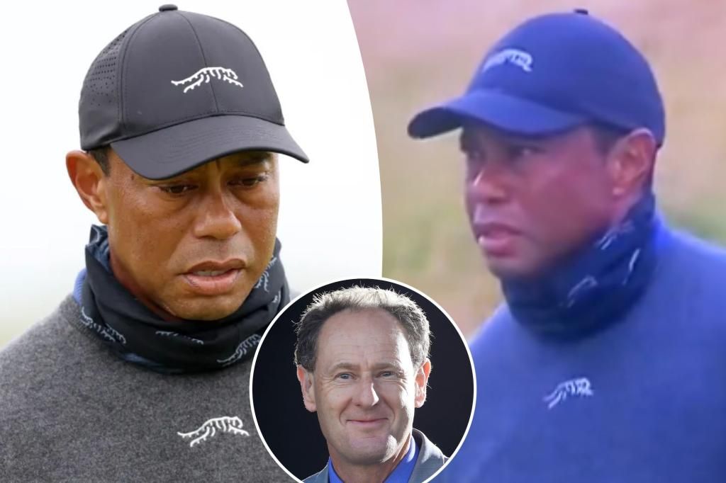 British Open announcer speculates Tiger Woods is on 'painkillers'