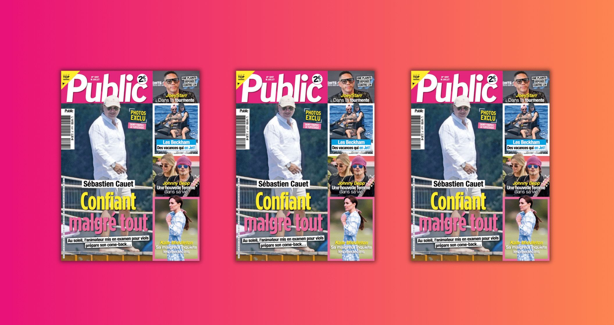 Cauet : confiant malgré tout… Plus d’infos dans le magazine Public de cette semaine !