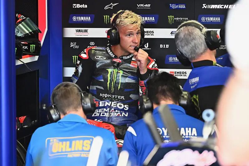 MotoGP Autriche J1, Fabio Quartararo (Yamaha/9) : " même sur la petite ligne droite, on perd huit km/h "