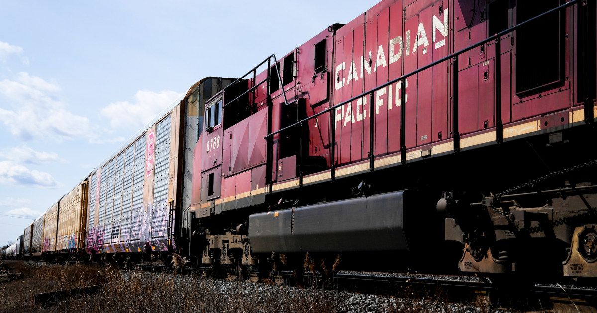 Possible work stoppage at Canada’s two largest railroads could disrupt U.S. supply chain next week