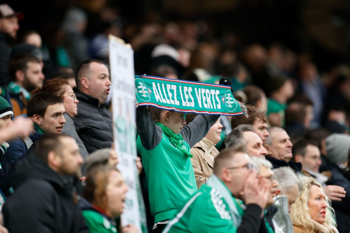 les supporters de l'ASSE en masse sur le Rocher