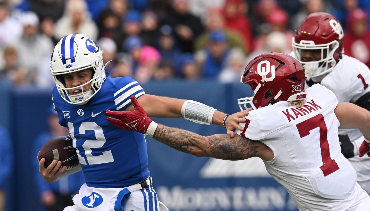 Highlights, key plays, photos from BYU’s 31-24 loss to No. 14 Oklahoma