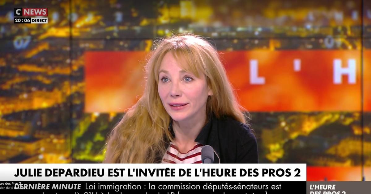 "C’est une chasse à l’homme inédite" : Julie Depardieu prend la défense de son père Gérard Depardieu sur CNews