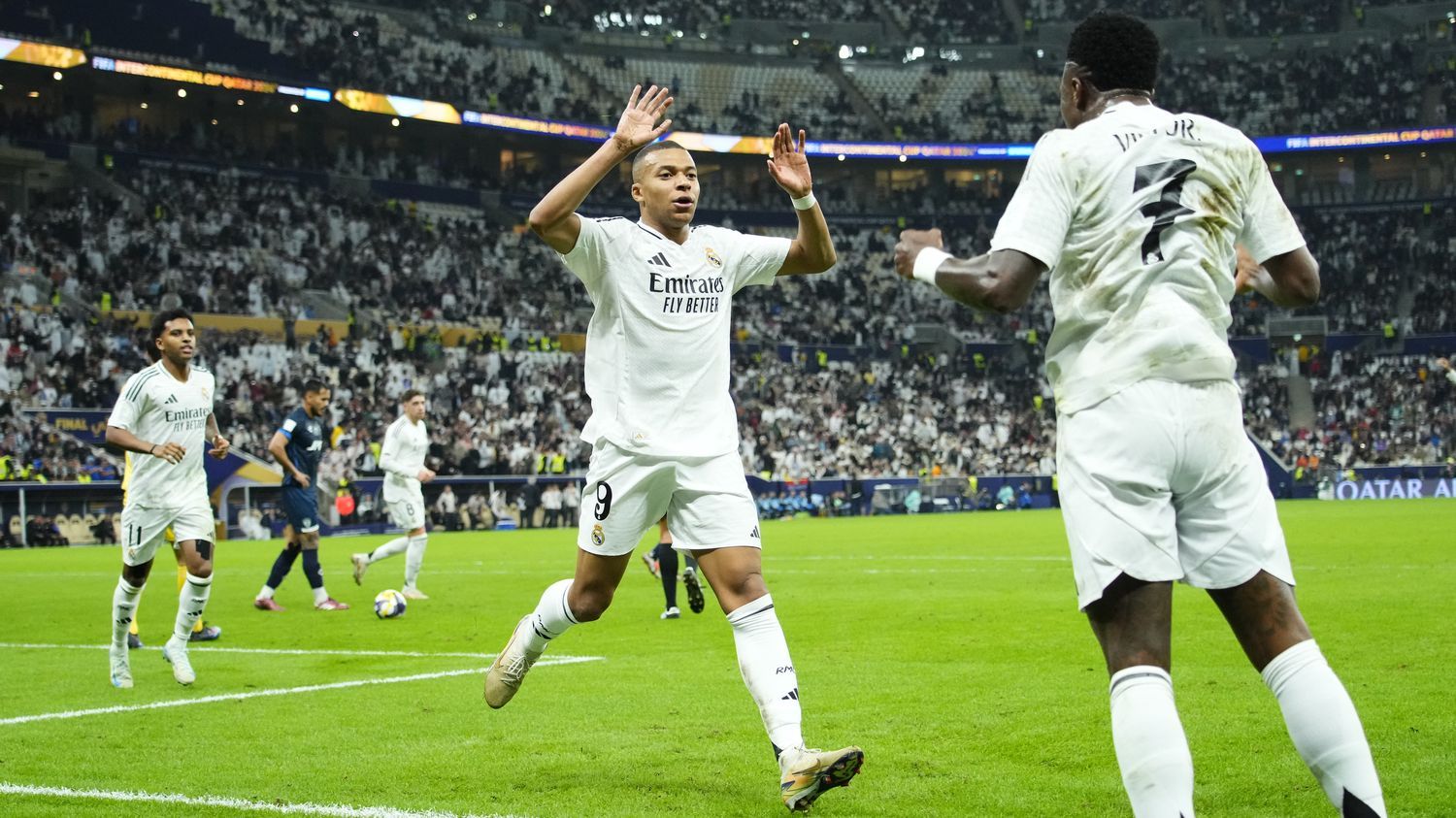 Football : Kylian Mbappé à nouveau décisif avec le Real Madrid, vainqueur de la Coupe intercontinentale