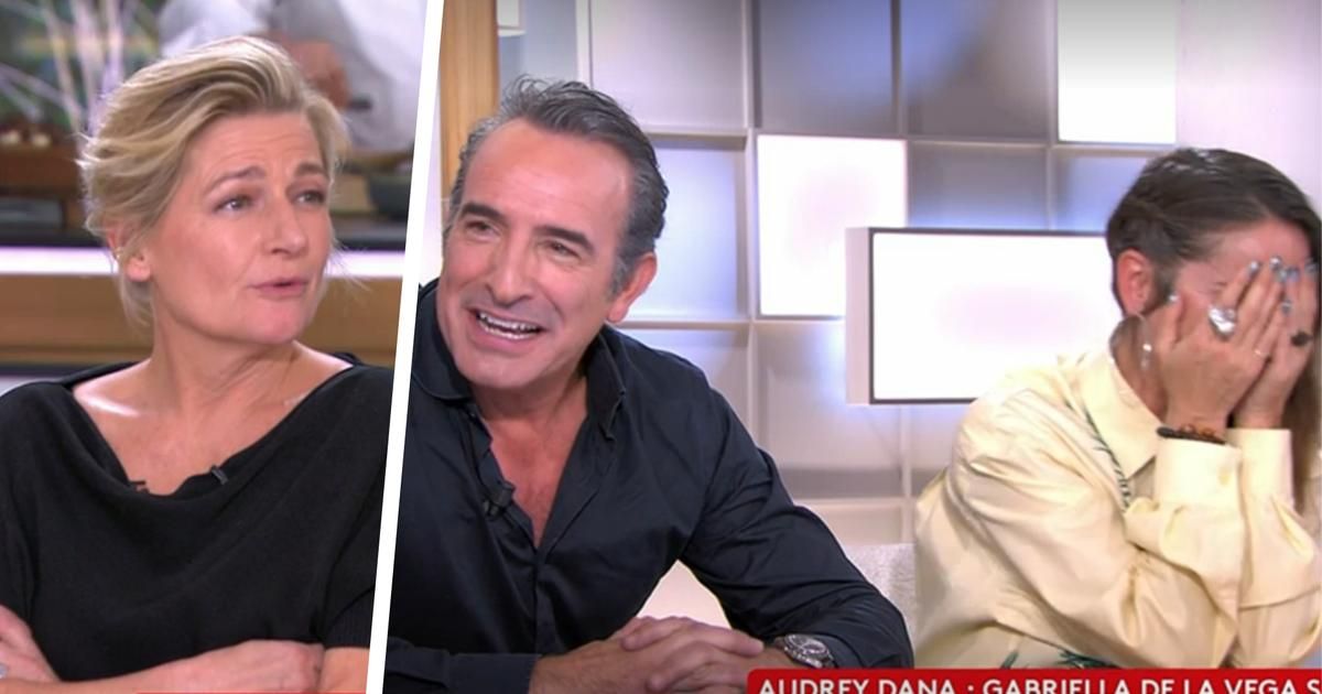 "Mais qu’est-ce qui vous prend ?" : Jean Dujardin déstabilisé par une question sexuelle d’Anne-Elisabeth Lemoine