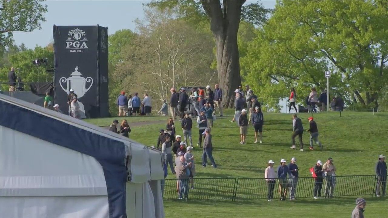 PGA Championship day two set to tee off Friday morning at Oak Hill