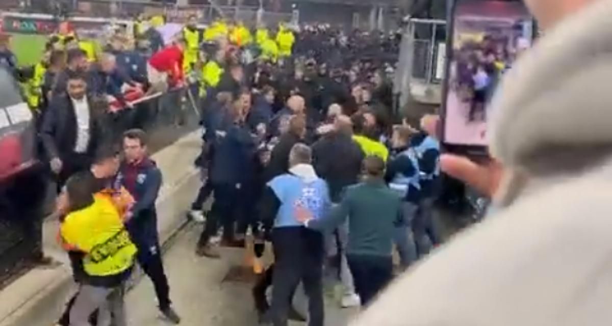 Algérie : Benrahma se bagarre en tribunes pour défendre des proches agressés !