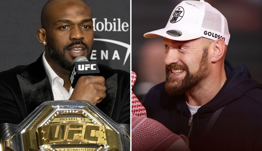 Jon Jones responds to Tyson Fury, suggests he call Dana White to fight