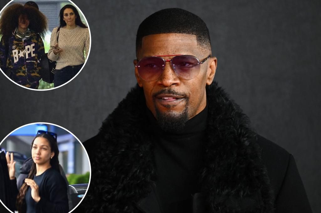 Jamie Foxx's daughters visit rehab center in newly released photos