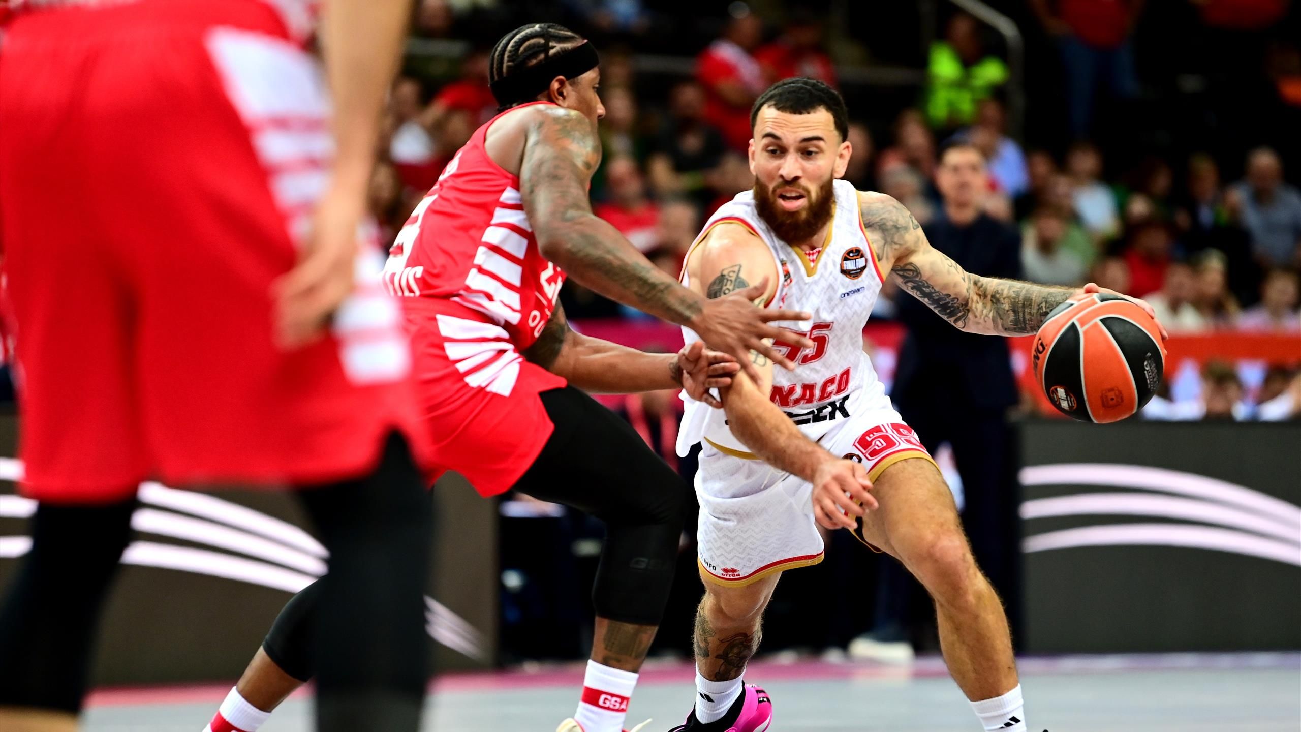 Final Four de l'Euroleague | Monaco éliminé en demi-finale par l'Olympiakos (76-62)