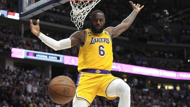 Lakers vs Nuggets Game 2: LeBron James proves he is human after missing an easy dunk in LA loss to Denver