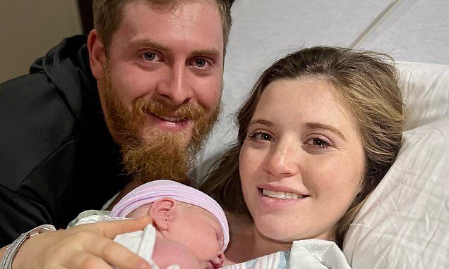 Joy-Anna Duggar and husband Austin Forsyth welcome third child, a baby boy, to their growing family