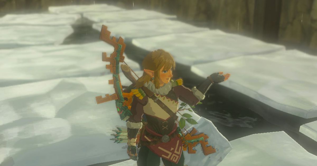 Zelda: Tears of the Kingdom players have found an ice bridge life hack