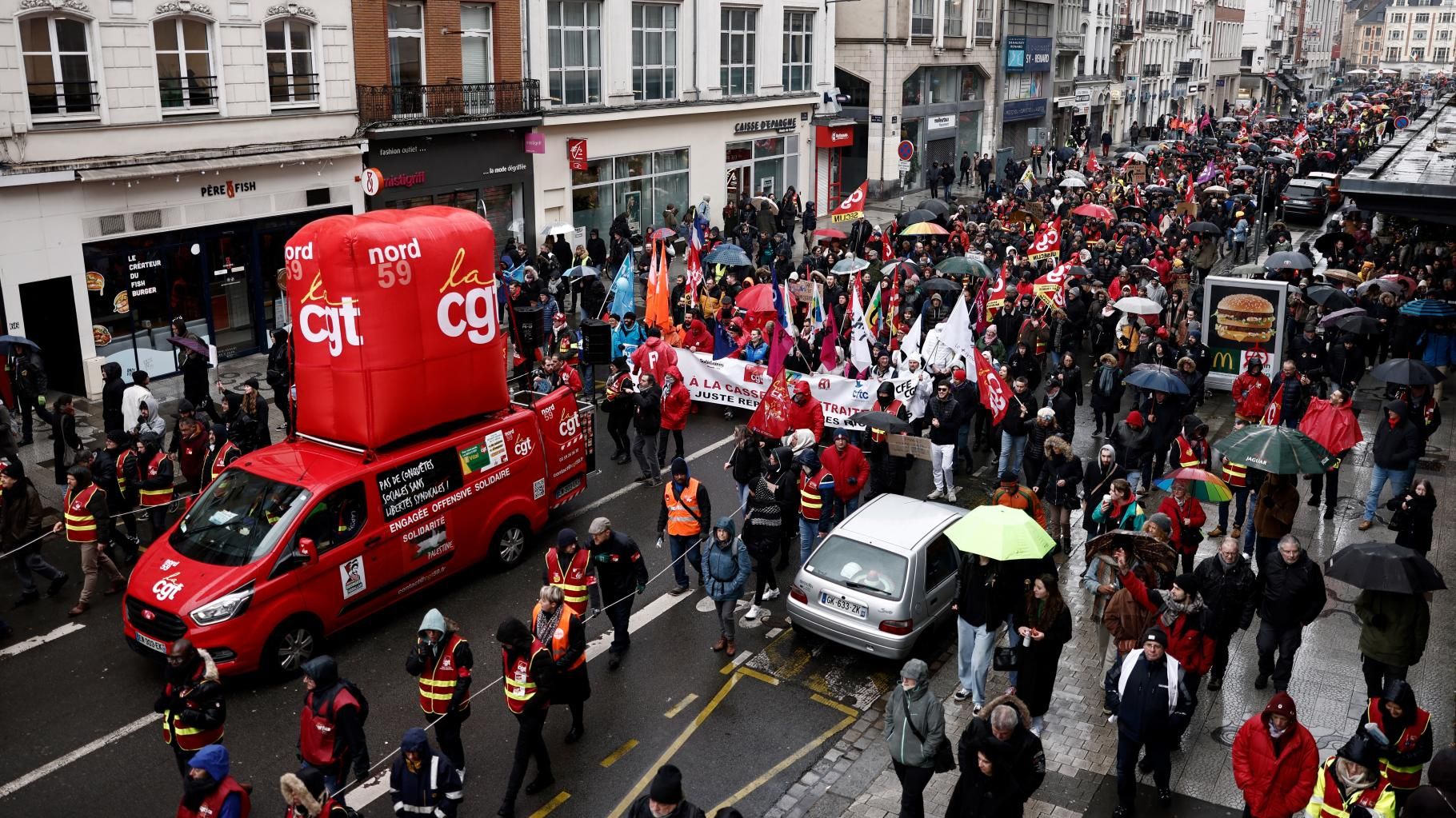 À Lille, le fichier de manifestants contre la réforme des retraites devra être supprimé