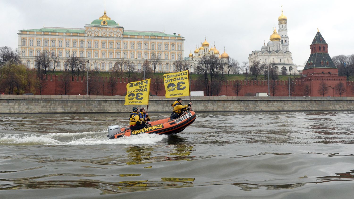 L'ONG écologiste Greenpeace déclarée "indésirable" en Russie