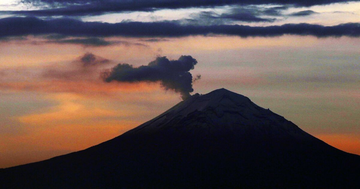 Mexico's Popocatepetl volcano is belching out clouds of ash