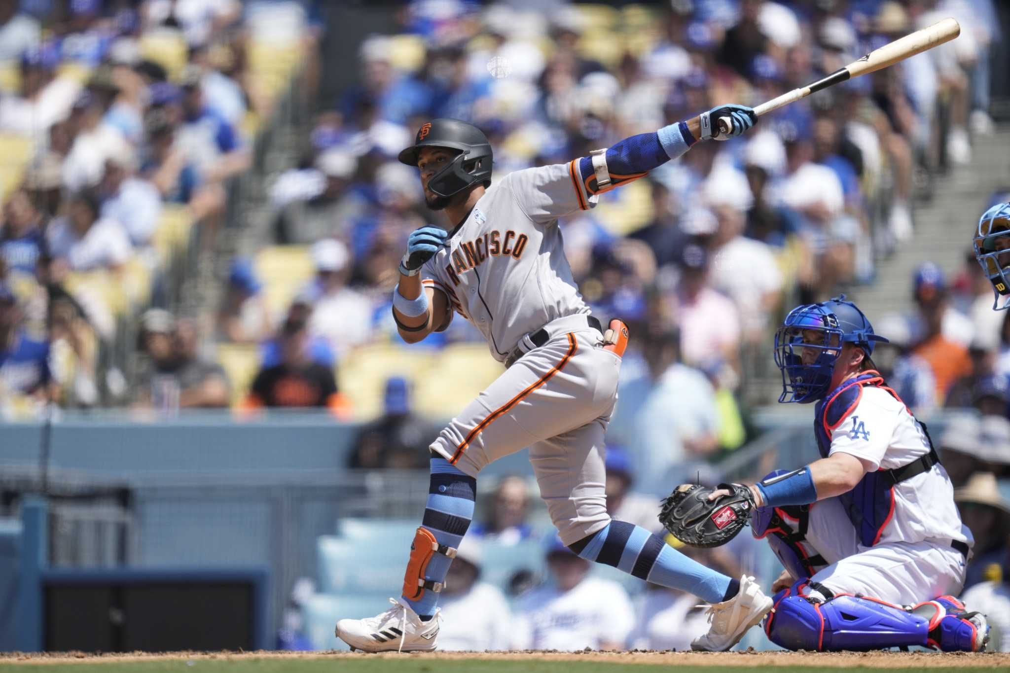 Giants' wins, runs and injuries mount as sweep of Dodgers completed