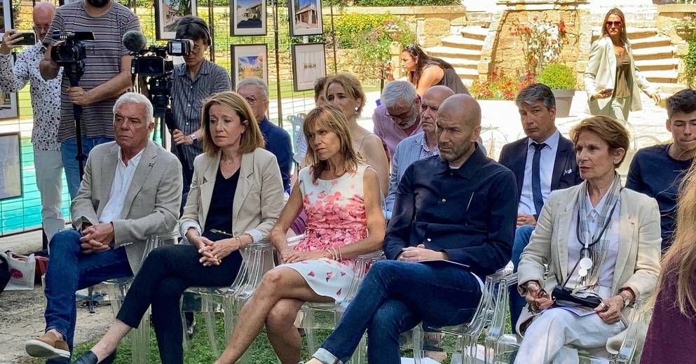 Istres : ému aux larmes, Zidane nommé parrain d'une association pour les enfants en fin de vie