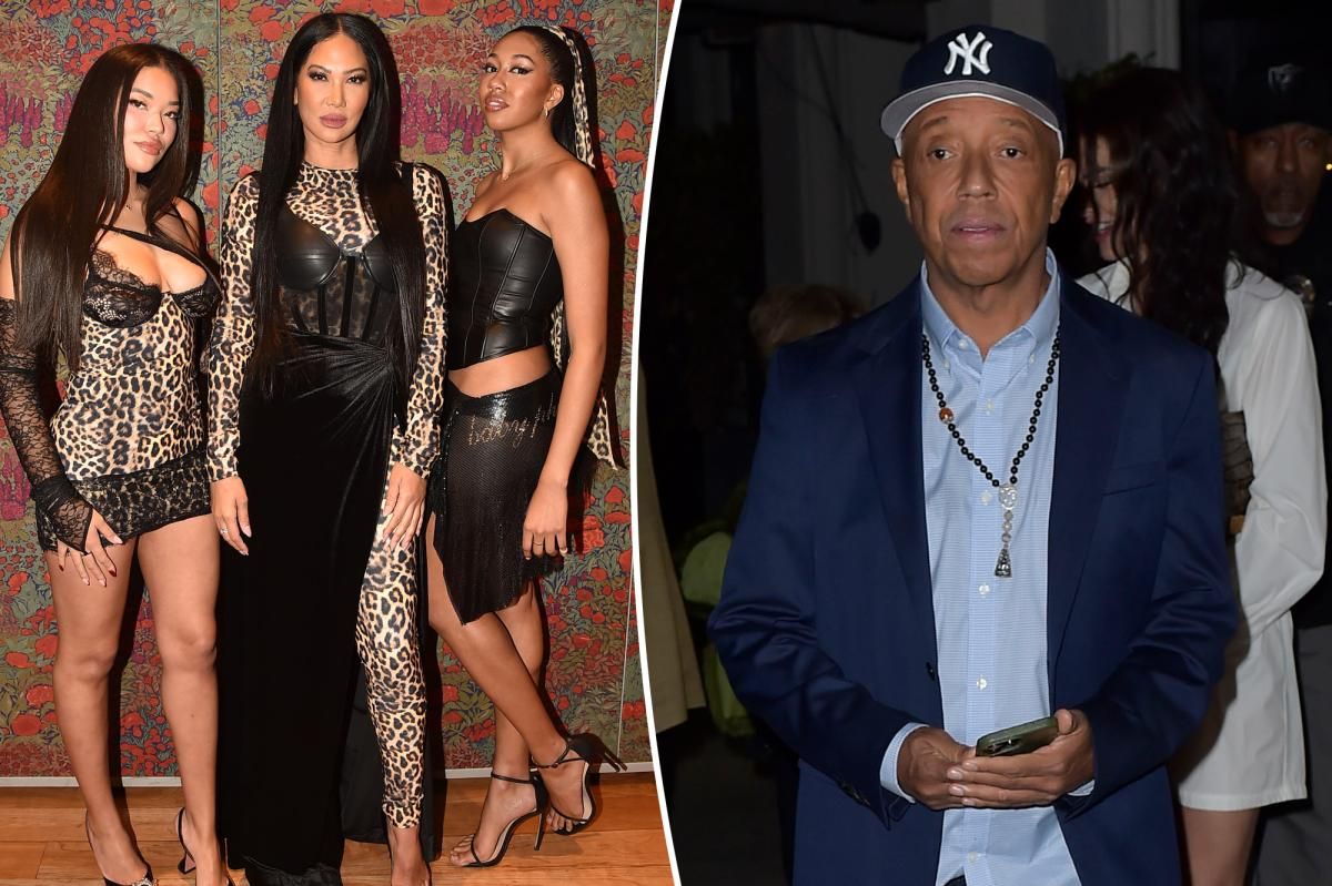 Russell Simmons' daughters with Kimora Lee slam him on Father's Day