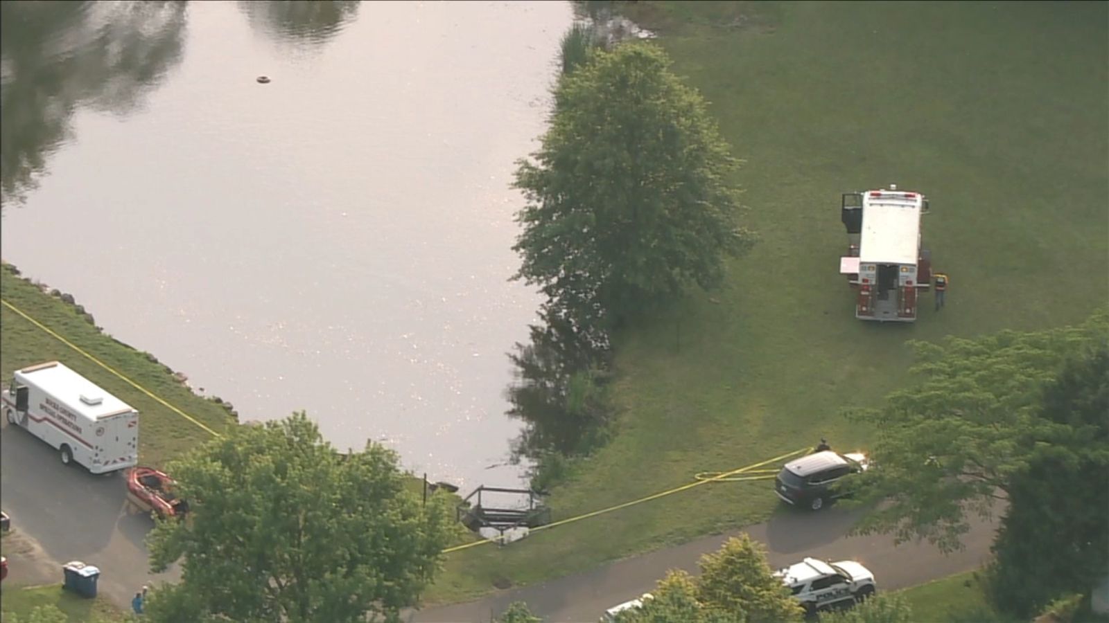 Missing 9-year-old boy pulled from Bucks County pond dies at hospital