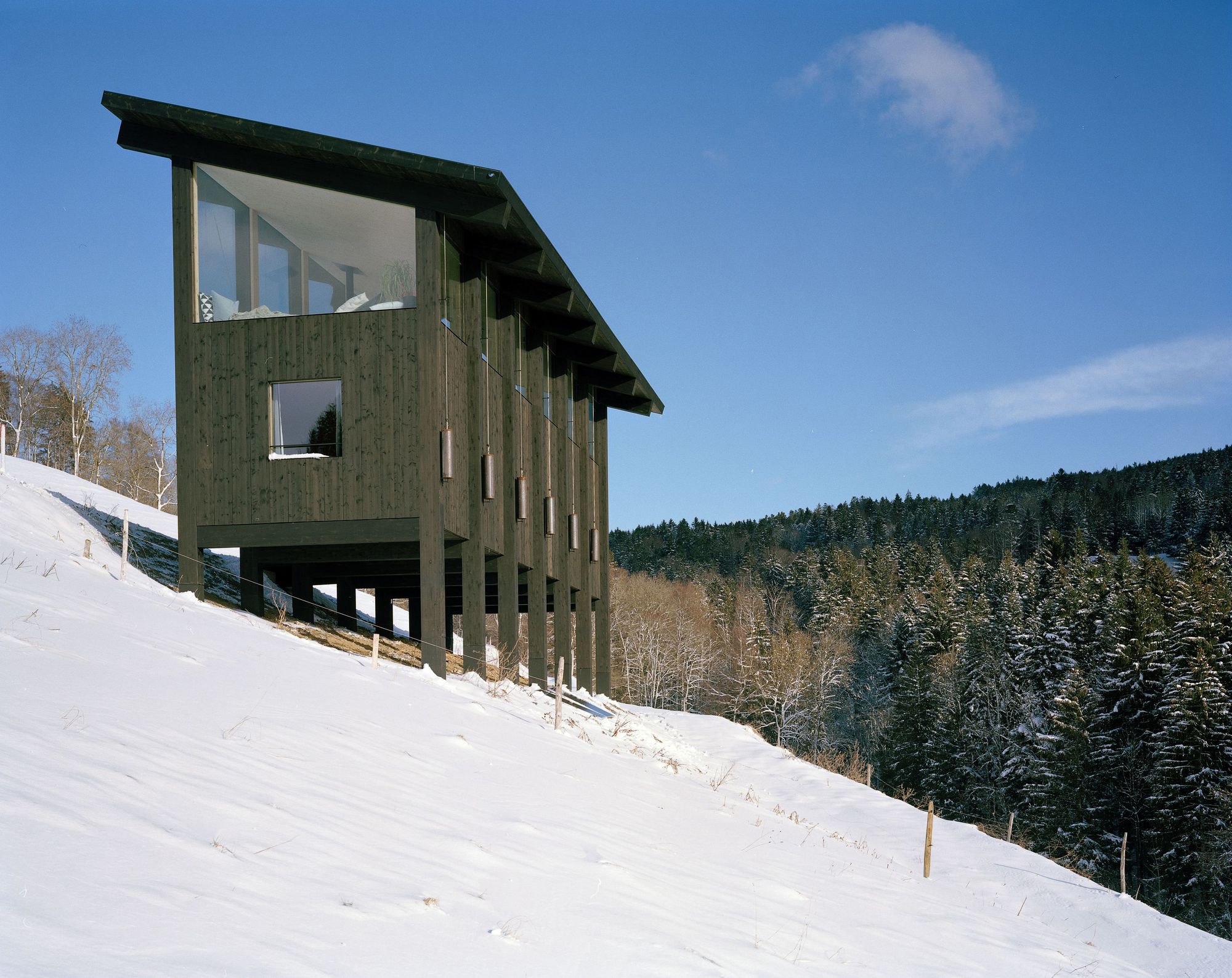 Treyvaux Cabin / LVPH Architectes