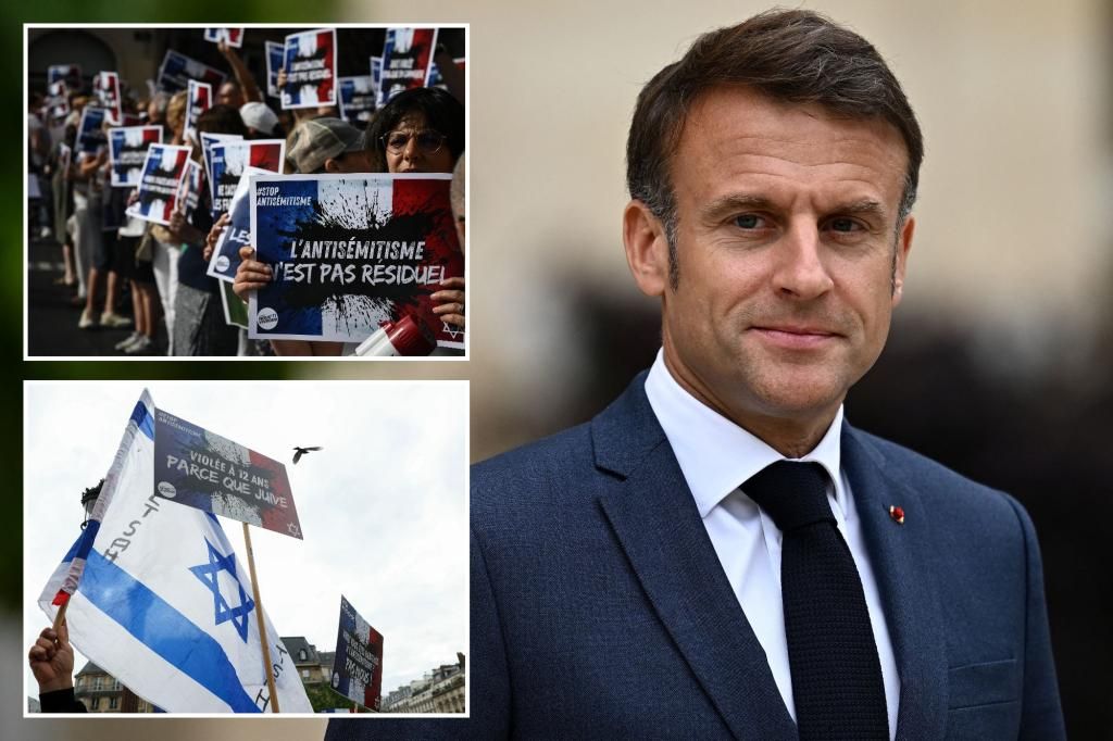 Macron asks schools to discuss ballooning antisemitism after three French teens arrested for alleged gang-rape of Jewish girl