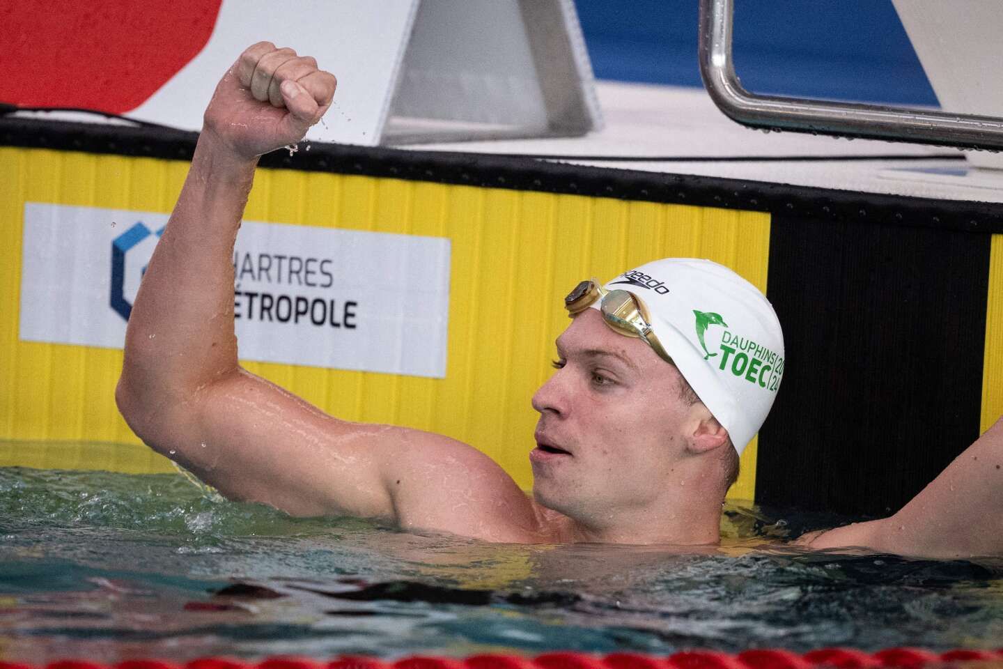 Natation : à Chartres, Léon Marchand réussit son doublé insensé avant les JO de Paris 2024