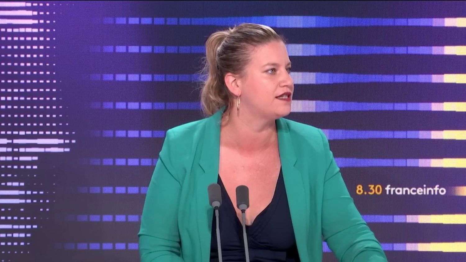 Remaniement, Elisabeth Borne "Première ministre par défaut"... Le "8h30" franceinfo de Mathilde Panot