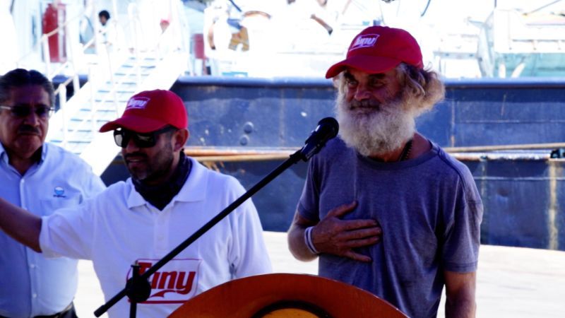 Australian castaway and his dog survive months adrift in Pacific Ocean